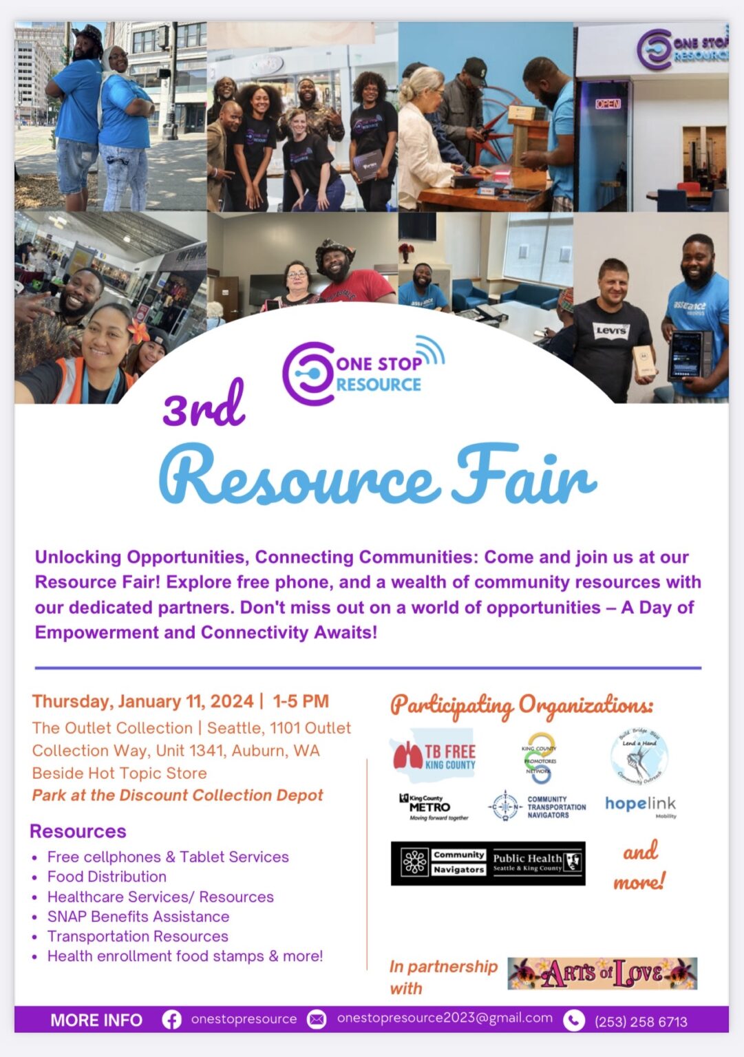 One Stop Resource Fair - Auburn