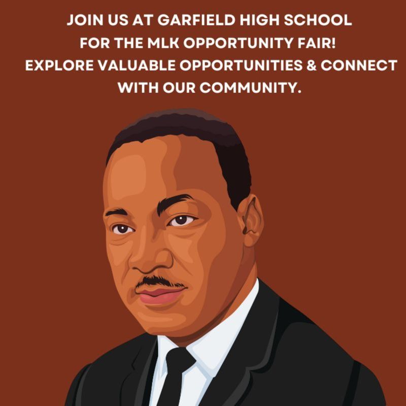 MLK Job Fair Garfield HS Jan 20 2025