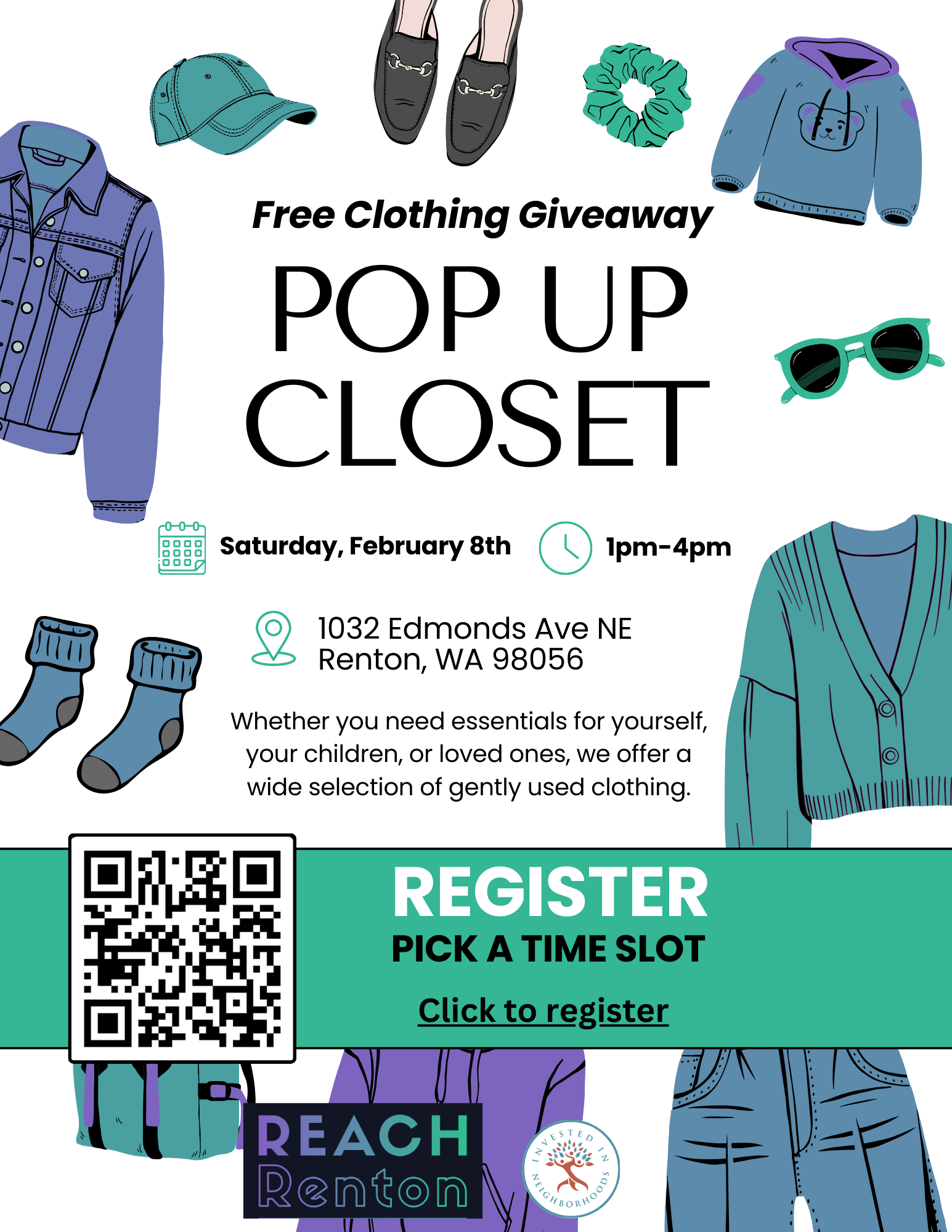 Pop Up Closet Renton