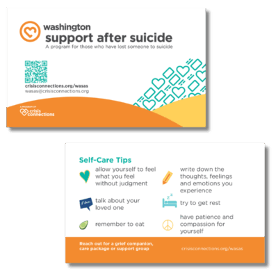 Support After Suicide info card image