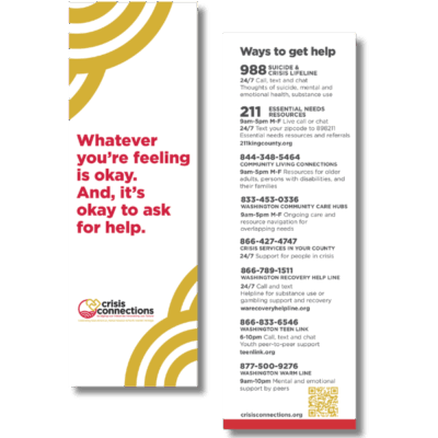 Red & Gold bookmark image