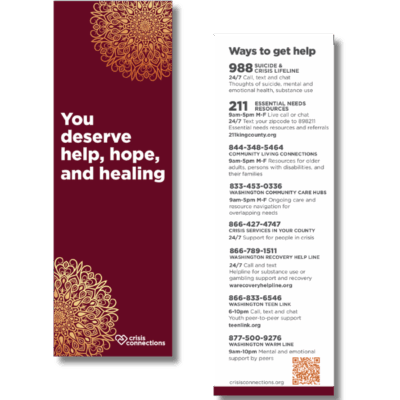 Mandala bookmark image