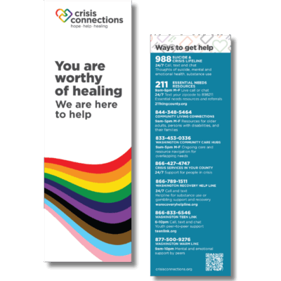 Pride bookmark image