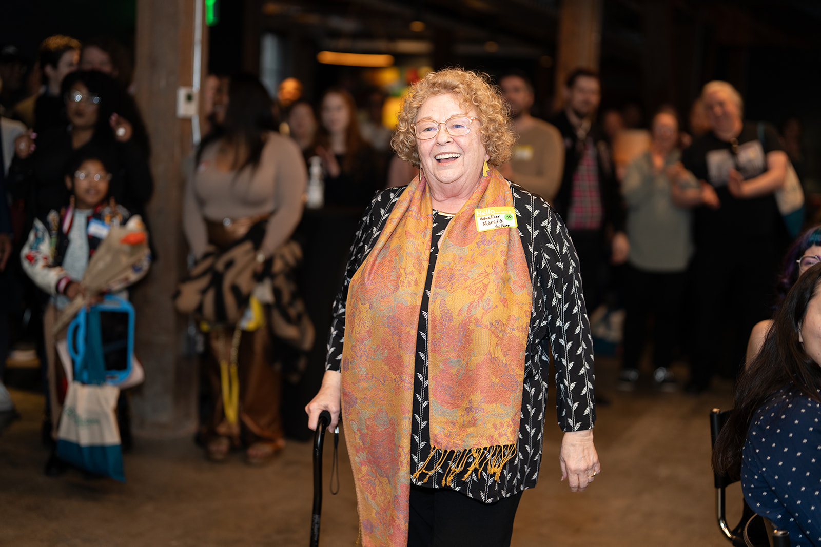 Marcia Crisis Line volunteer for over 30 years