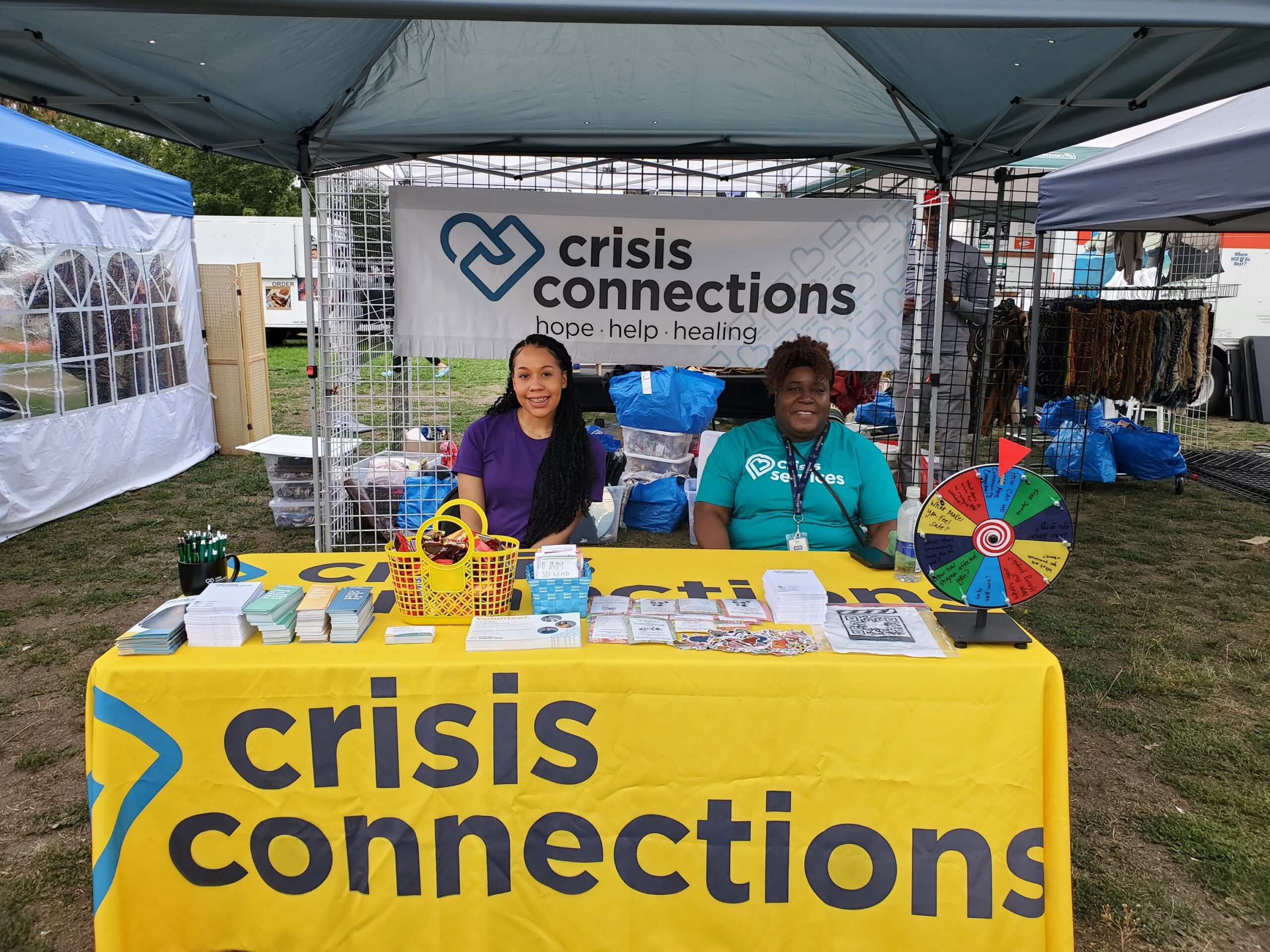 Volunteers at 2023 Umoja Fest
