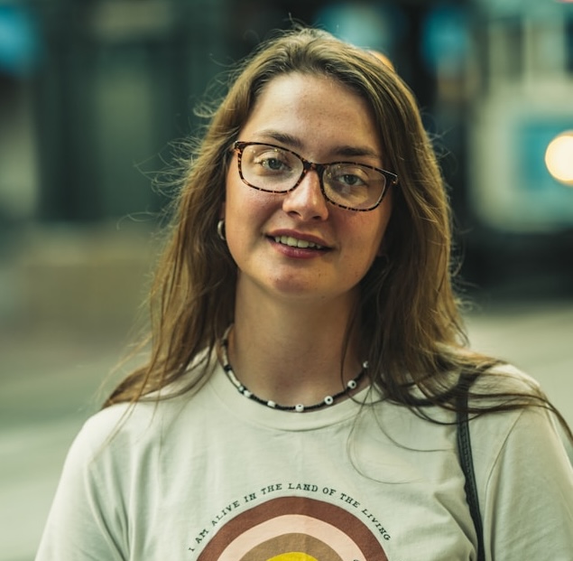 teen girl with glasses outside (Coleman Glover for Unsplash)
