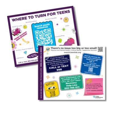 Graphic featuring WTTFT postcard