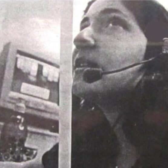 Teen Link volunteer in the 1990s