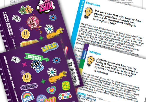 Where to Turn for Teens cover and pages image